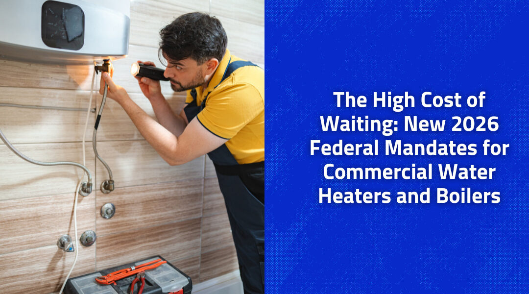 The High Cost of Waiting: New 2026 Federal Mandates for Commercial Water Heaters and Boilers