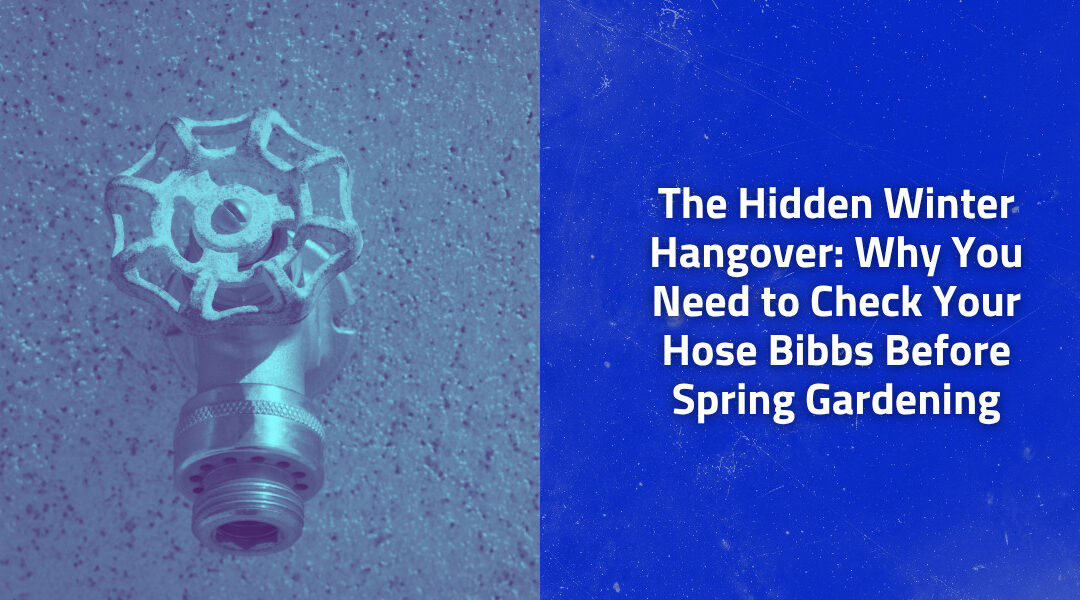 The Hidden Winter Hangover: Why You Need to Check Your Hose Bibbs Before Spring Gardening