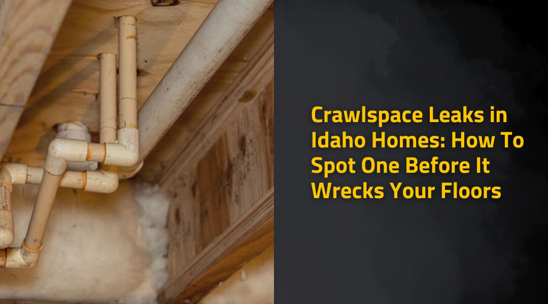 Crawlspace Leaks in Idaho Homes: How To Spot One Before It Wrecks Your Floors